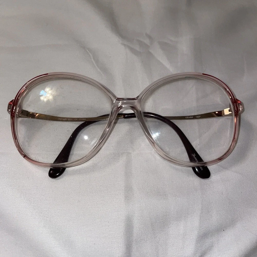 Vintage Charmant 4601 GEP 54-15-135 Japan Eyeglasses Frames Only